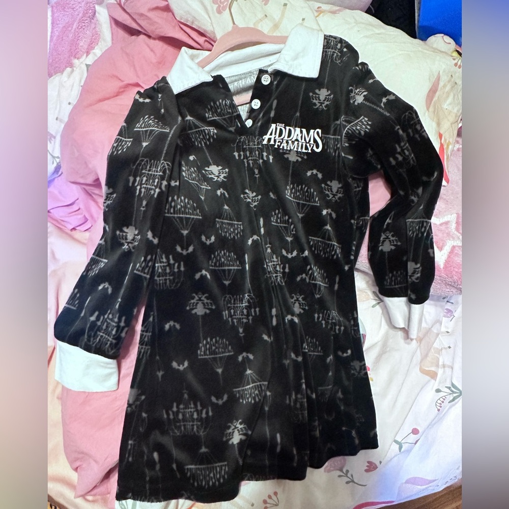 Velvet Wednesday Addams Dress little girls